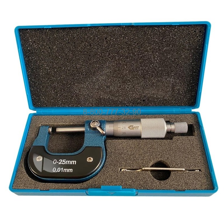 Микрометр МТ-25 "Griff" (производство Guilin Measuring) тип С Микрометр МТ-25 "Griff" (производство Guilin Measuring) тип С