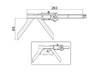 1189-150B Штангенциркуль цифровой радиусный 5-150 мм, 0.01 мм, губки 65 мм