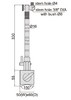 6207-80A cтойка гибкая магнитная, 80 кг