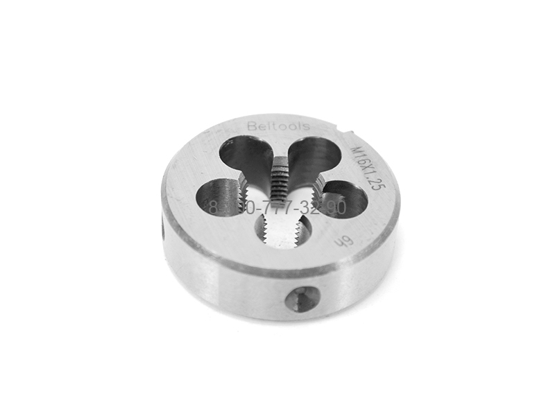 Плашка М16х1,25 (6h, D=45 мм, Beltools) Плашка М16х1,25 (6h, D=45 мм, Beltools)