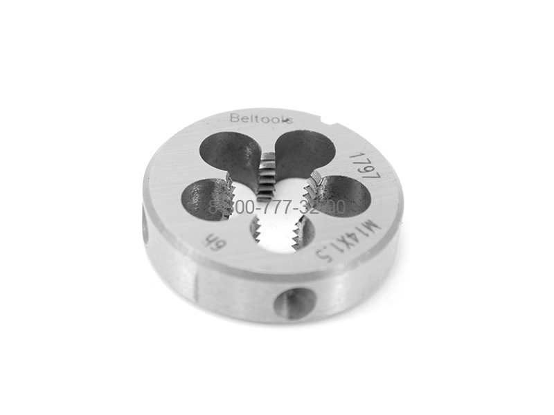 Плашка М14х1,5 (6h, D=38 мм, Beltools) Плашка М14х1,5 (6h, D=38 мм, Beltools)