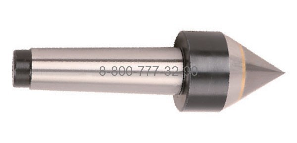 DTHJDJ-MT2-F124-60° Центр упорный с увеличенным твердосплавным наконечником DTHJDJ-MT2-F124-60° Центр упорный с увеличенным твердосплавным наконечником