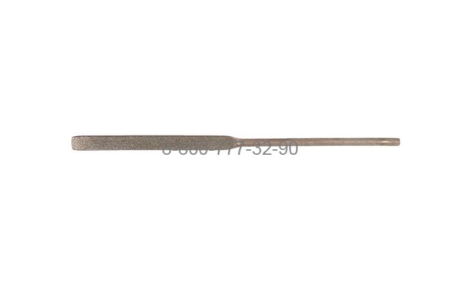Надфиль алмазный плоский L-120 тупоносый АС6 160/125 2,3кар. Надфиль алмазный плоский L-120 тупоносый АС6 160/125 2,3кар.