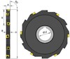 AS390-125.16.05.D40 NOX дисковая фреза со сменными пластинами