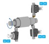 B1-40x25x44 держатель инструмента VDI радиальный, правый