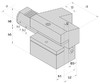 C4-40x25x85 держатель инструмента VDI аксиальный перевернутый, левый