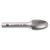 Борфреза твердосплавная E162508-SC (спиральная насечка, 16х25х8х70, SDW Tools)