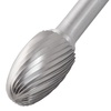 Борфреза твердосплавная E162508-SC (спиральная насечка, 16х25х8х70, SDW Tools)
