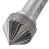 Борфреза твердосплавная K140608-SC (спиральная насечка, 14х6х8х58, SDW Tools)