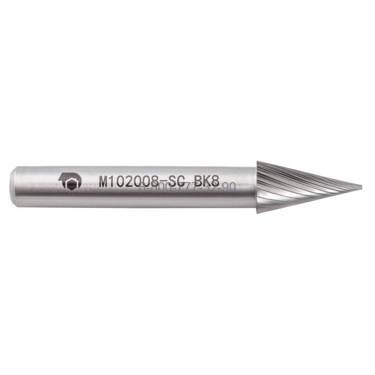 Борфреза твердосплавная M102008-SC (спиральная насечка, 10х20х8х67, SDW Tools) Борфреза твердосплавная M102008-SC (спиральная насечка, 10х20х8х67, SDW Tools)