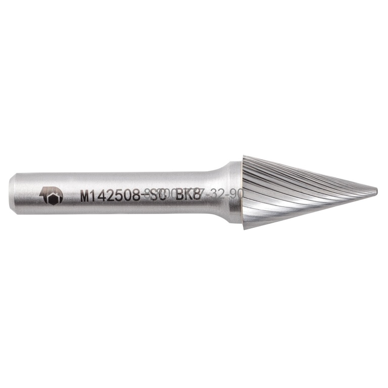 Борфреза твердосплавная M142508-SC (спиральная насечка, 14х25х8х70, SDW Tools) Борфреза твердосплавная M142508-SC (спиральная насечка, 14х25х8х70, SDW Tools)