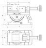 Тиски универсальные CHM80
