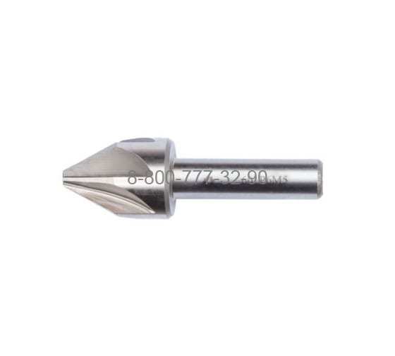 Зенковка 10х18х50 (ц/х, угол-60°, dхв=8мм, Р6М5, Z=4, Wolfstar) Зенковка 10х18х50 (ц/х, угол-60°, dхв=8мм, Р6М5, Z=4, Wolfstar)