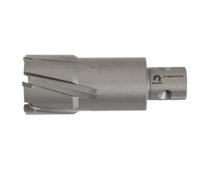 Сверло корончатое твердосплавное 23x55мм TCT "Wolfstar"