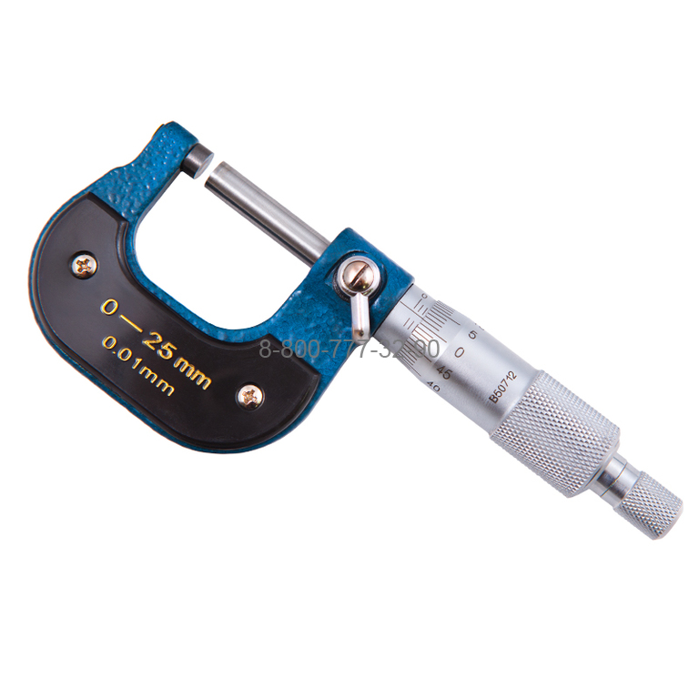 Микрометр МК-25-1 "Griff" (производство Guilin Measuring) Микрометр МК-25-1 "Griff" (производство Guilin Measuring)
