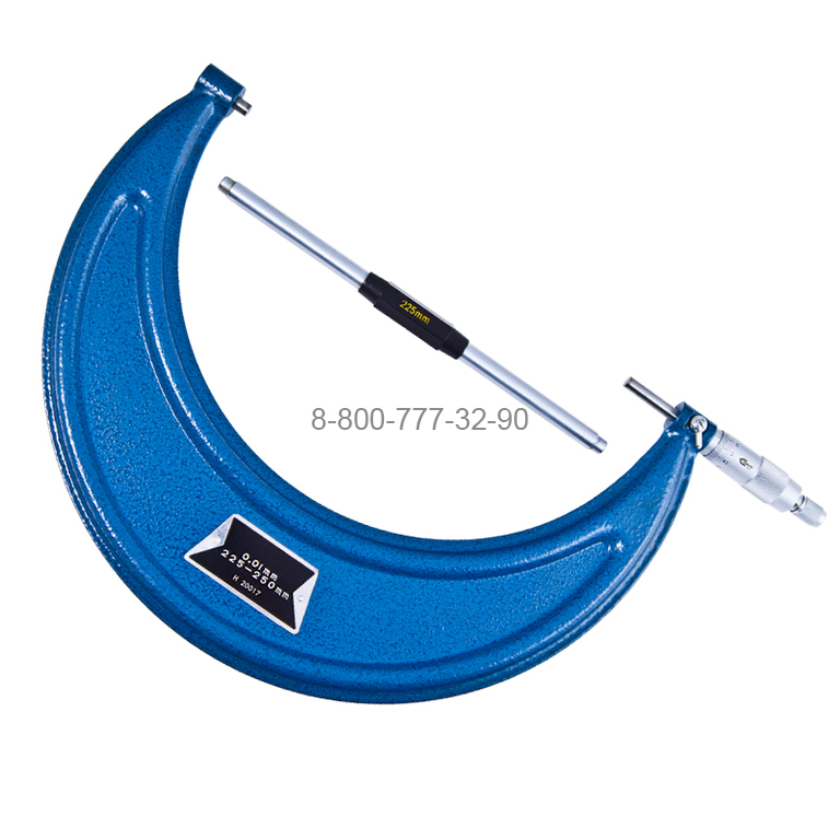 Микрометр МК-250-1 "Griff" (производство Guilin Measuring) Микрометр МК-250-1 "Griff" (производство Guilin Measuring)