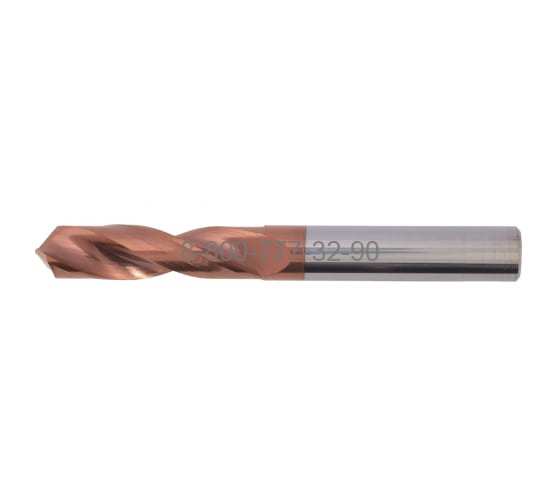 Сверло 4,5х25х50 (ц/х, К44 (ВК10ХОМ), цельное, PANDA CNC) Сверло 4,5х25х50 (ц/х, К44 (ВК10ХОМ), цельное, PANDA CNC)