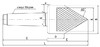 DTHJDJ-MT2-F124-60° Центр упорный с увеличенным твердосплавным наконечником