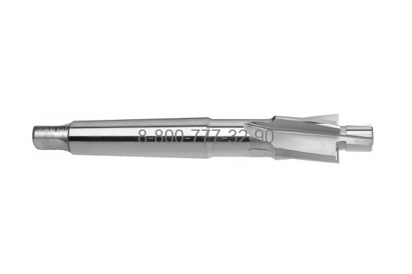 Цековка D18,0 с цапфой d9,0х140 к/х Р6АМ5 КМ2 Цековка D18,0 с цапфой d9,0х140 к/х Р6АМ5 КМ2