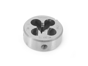 Плашка М12х1,75 (6h, левая, D=38 мм, Beltools)