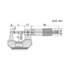 3202-25A Микрометр гладкий 0-25 мм, 0.01 мм, Тип A