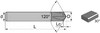 Фреза фасочная d10х75 z=4 AlCrSiN 48HRC 120°