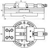Тиски станочные высокоточные модульные поворотные GT100-II
