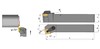 Державка токарная MCKNL-2020-K12 "PANDA CNC"