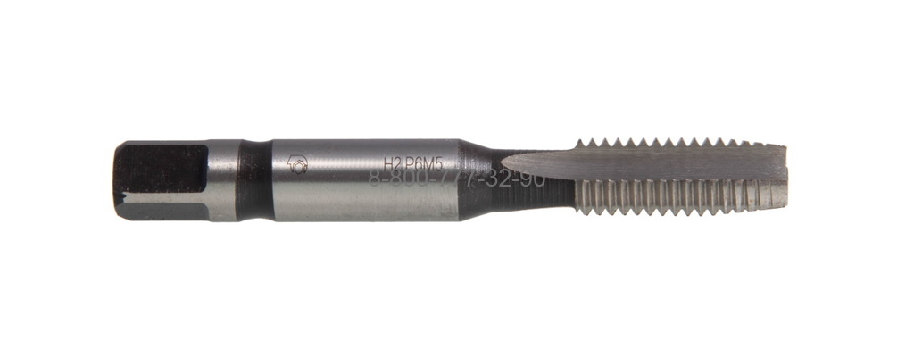 Метчик м/р М5,0х0,8 Р6М5 для скв. с усил.хв., "SDW Tools" Метчик м/р М5,0х0,8 Р6М5 для скв. с усил.хв., "SDW Tools"