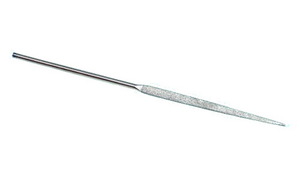 Надфиль алмазный плоский L-120 остроносый АС6  80/63 2,3кар.
