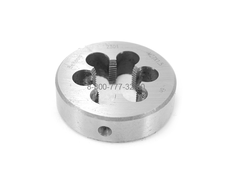 Плашка М27х1,5 (6h, D=65 мм, Beltools) Плашка М27х1,5 (6h, D=65 мм, Beltools)