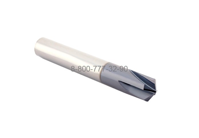 Фреза фасочная d12х83 z=4 TiAlN (AlTiN) 55HRC 120° Фреза фасочная d12х83 z=4 TiAlN (AlTiN) 55HRC 120°