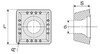 SPMG050204 PG LF6018S пластина твердосплавная "DESKAR"