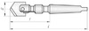 Сверло перовое сборное D-51-63 (2304-4001-85, оправка с пластиной d-55 мм)